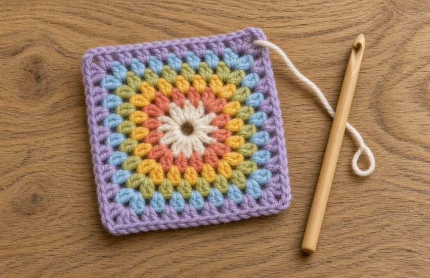 Granny Square Häkeln Anfänger: Granny Square häkeln: Schritt für Schritt für Anfänger