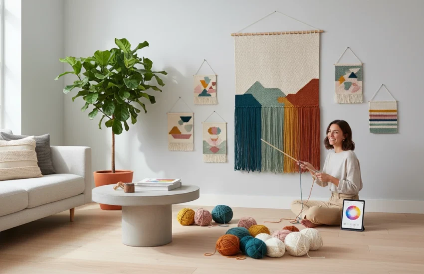 Farbabstimmungs-Tipps für DIY Wandteppiche Perfekte Paletten Ideen