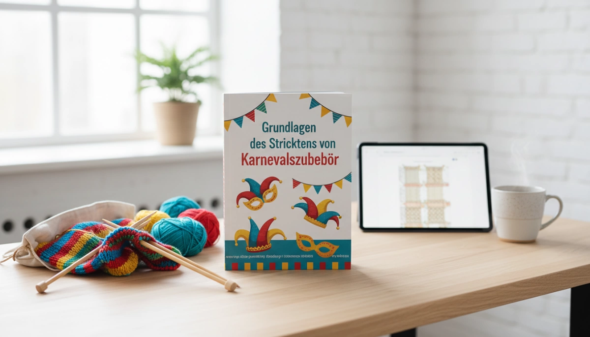 Grundlagen des Strickens von Karnevalszubehör für Anfänger leicht erklärt