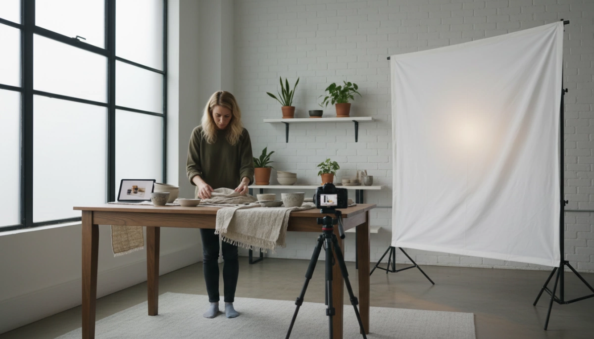 Handarbeitsfotografie mit indirektem Licht Techniken und Tipps