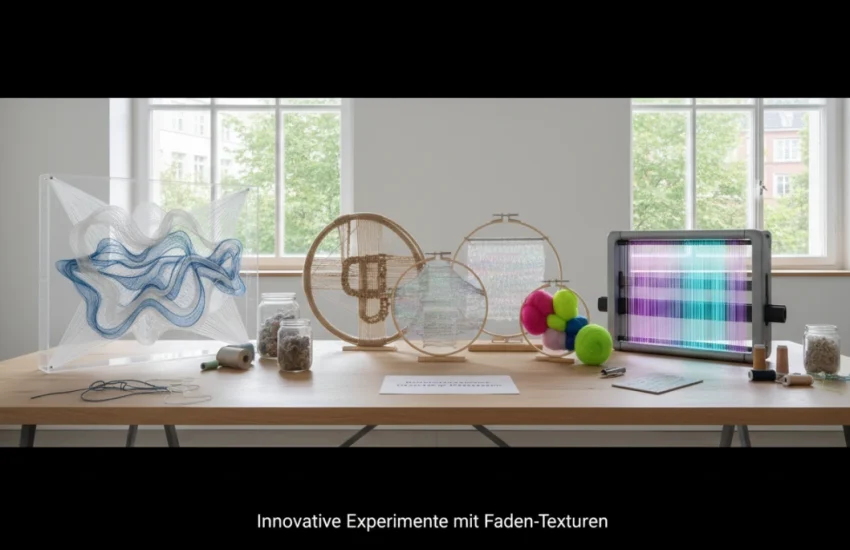 Innovative Experimente mit Faden-Texturen kreative Techniken und Ideen