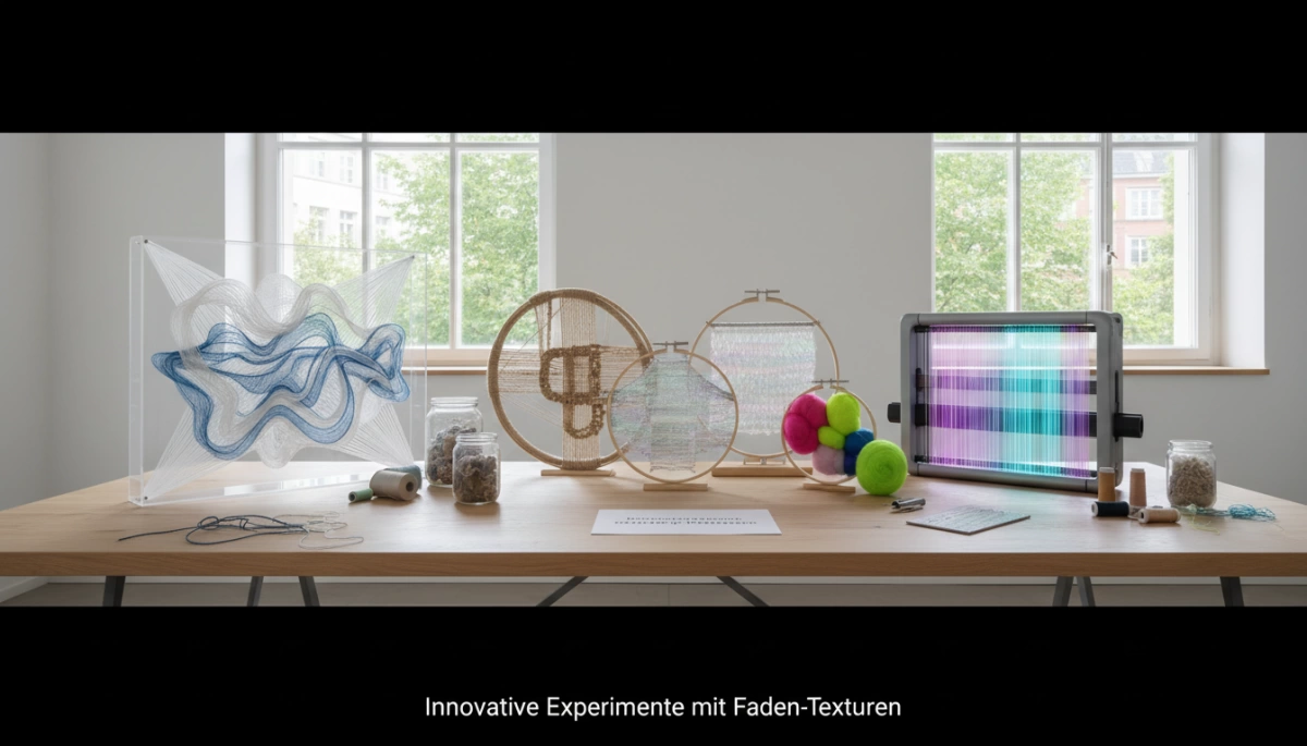 Innovative Experimente mit Faden-Texturen kreative Techniken und Ideen